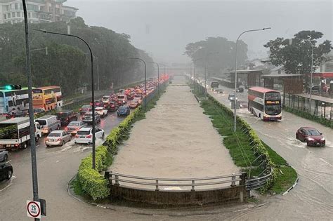 Flooding Singapore